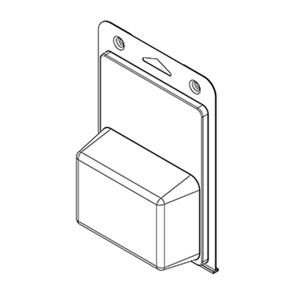 Visipak Thermoform-CLAMSHELL-#287-7.000-5.000-2.594-3.656-1.438-0.020-CLEAR, 287TF - main